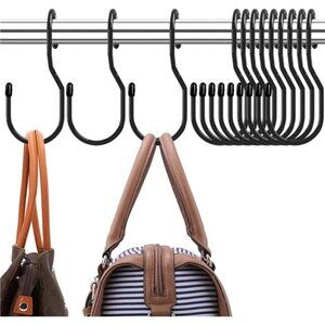 Purse Hanger for Closet, Unique Twist Design Bag Hanger Purse Hooks, 5 inch